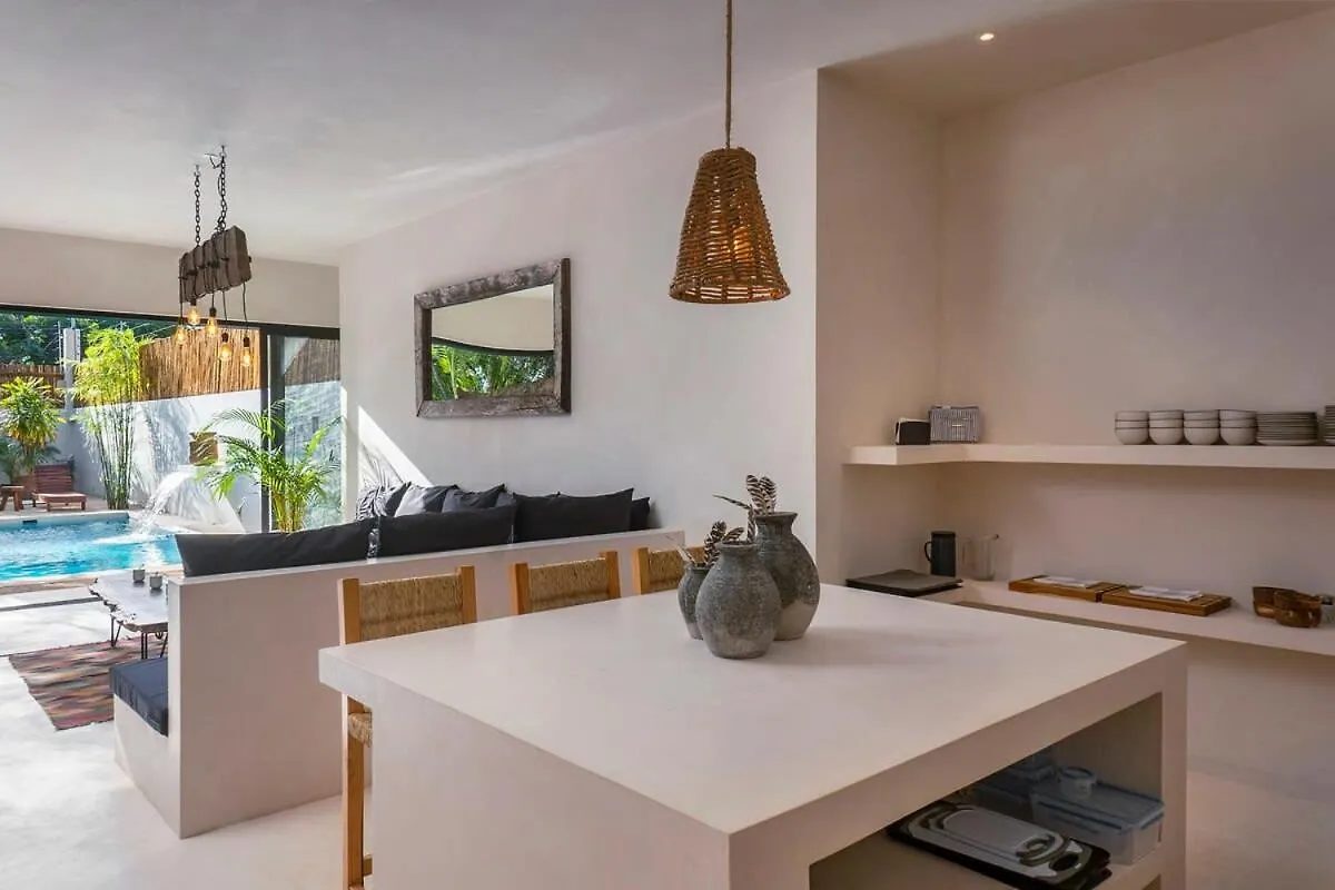 Jungle 3Br Villa, Garden & Pool, La Veleta Tulum Mexico